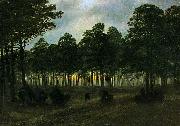 Caspar David Friedrich, evening